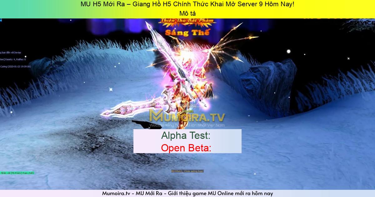 Game Mới ra, MU H5 Mới Ra – Giang Hồ H5 Chính Thức Khai Mở Server 9 Hôm Nay! Game Private Mới ra,MU H5 Mới Ra – Giang Hồ H5 Chính Thức Khai Mở Server 9 Hôm Nay!